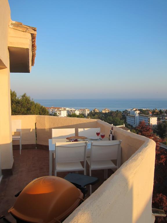 Ferienwohnung Seaview Penthouse Sitio de Calahonda Exterior foto