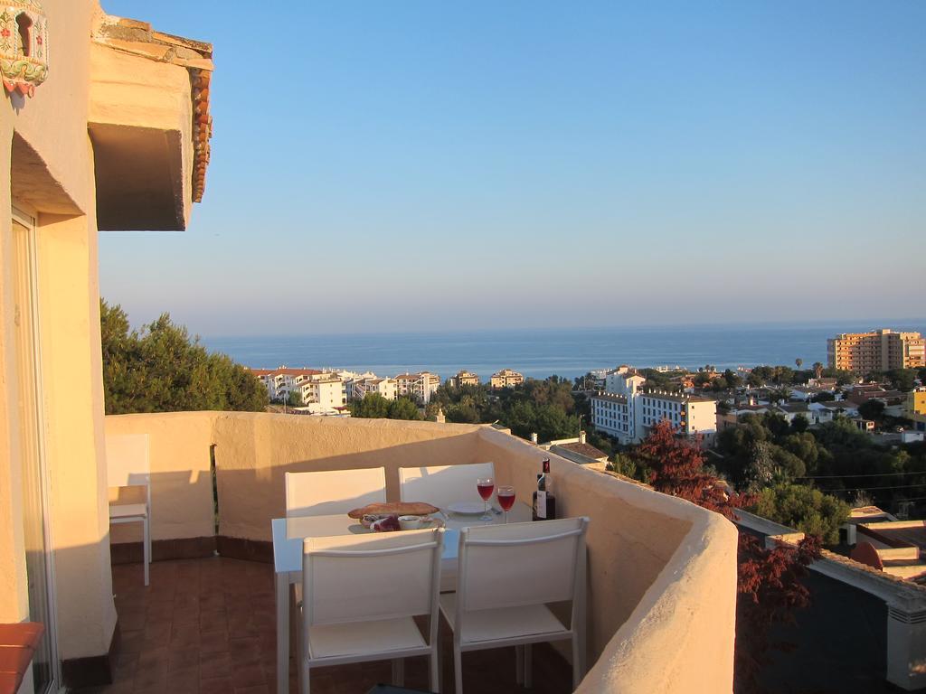 Ferienwohnung Seaview Penthouse Sitio de Calahonda Exterior foto