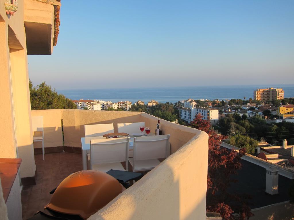 Ferienwohnung Seaview Penthouse Sitio de Calahonda Exterior foto