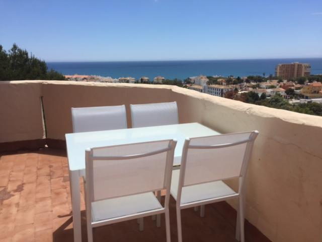 Ferienwohnung Seaview Penthouse Sitio de Calahonda Exterior foto